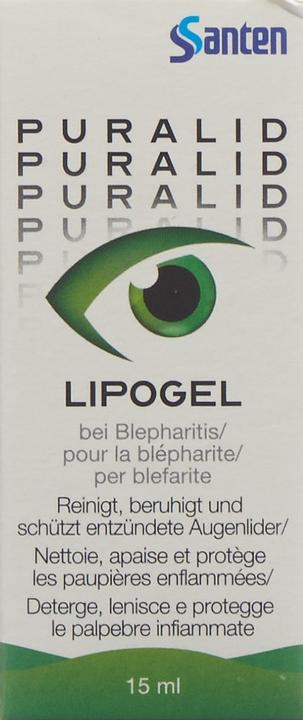 Image du produit Santen Lipogel (15 ml, PURALID Lipogel Fl 15 ml)