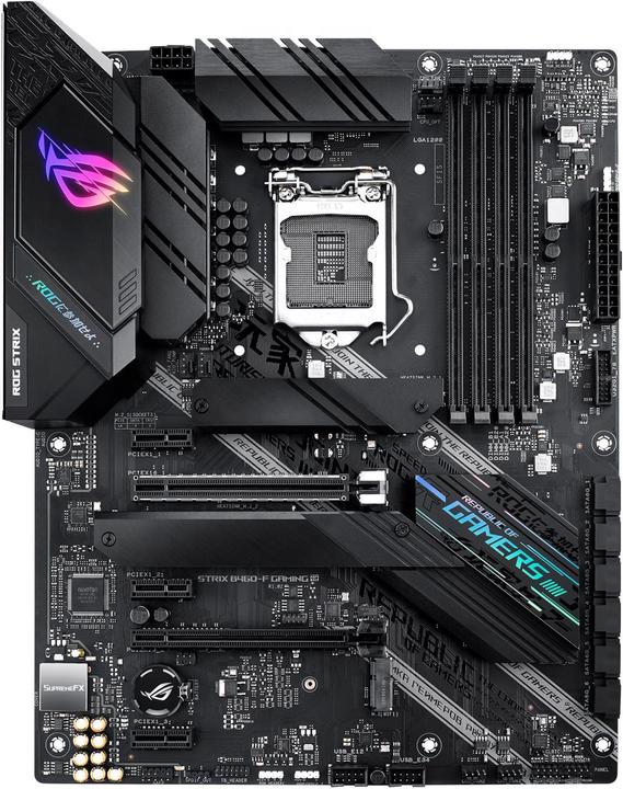 Actual product image ASUS ROG STRIX B460-F GAMING (LGA 1200, Intel B460, ATX)