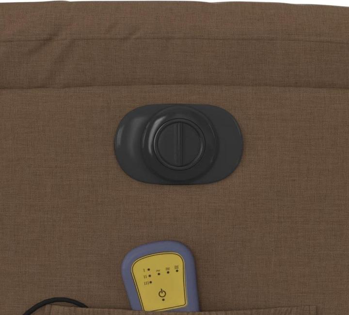Actual product image VidaXL Electric massage chair with stand-up aid fabric