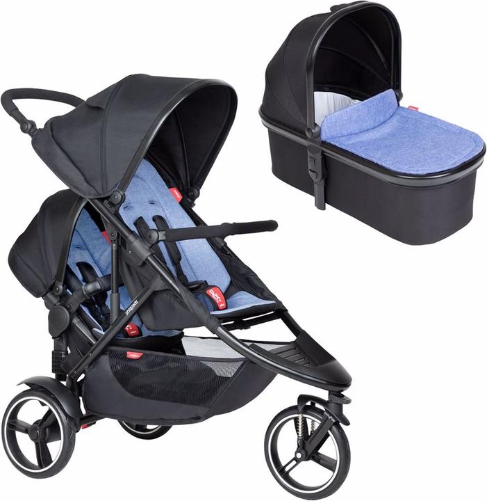 Image du produit Phil & Teds Poussette pour frères et soeurs Sport V6 avec baignoire