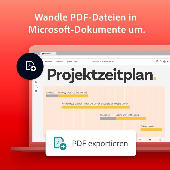Image du produit Adobe Acrobat PDF Pack (1 Utilisateur, 12 mois)
