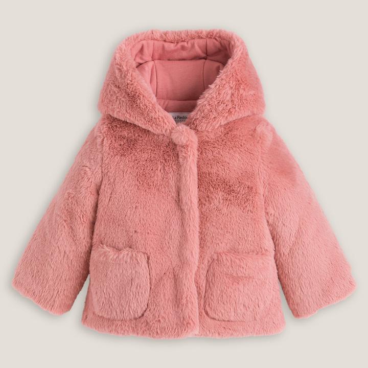 Produktbild La Redoute Collections Warme Kapuzenjacke aus Fell-Imitat (56)