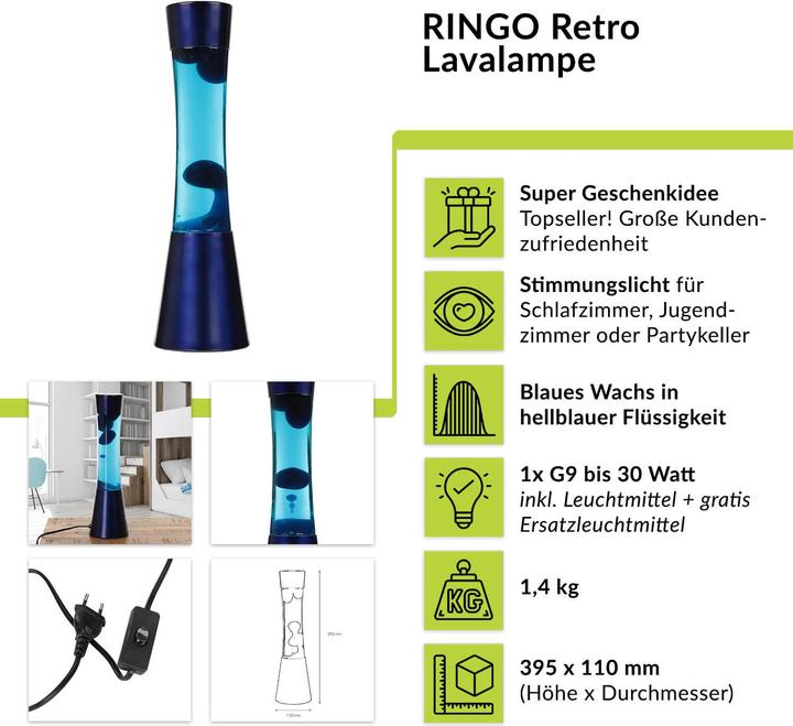 Image du produit Licht-Erlebnisse Ringo (210 lm, G9)