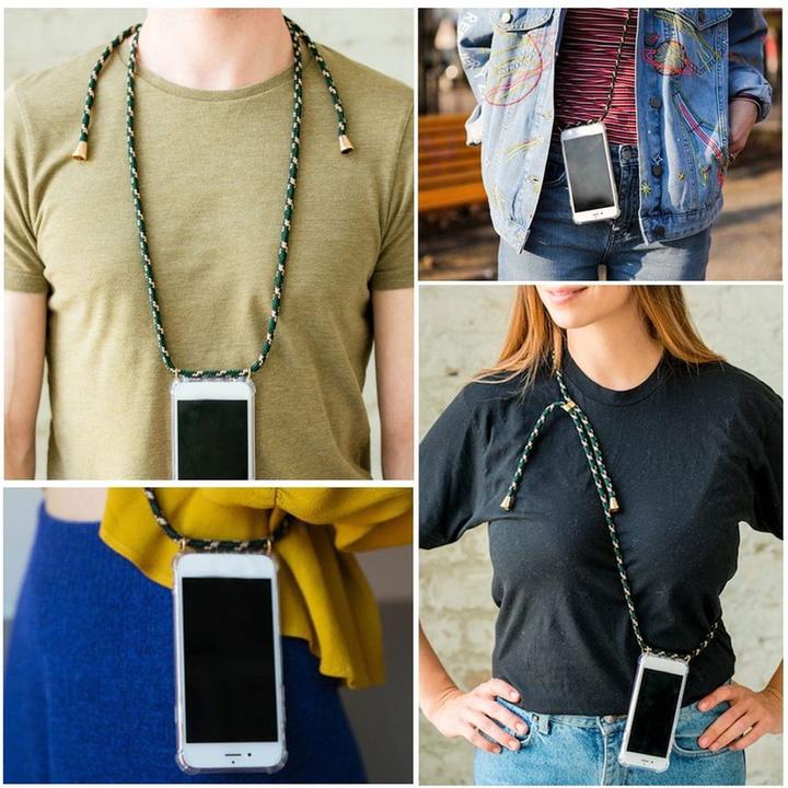 Immagine prodotto PhoneLook Coprire la gomma trasparente con la corda (Apple iPhone 16)