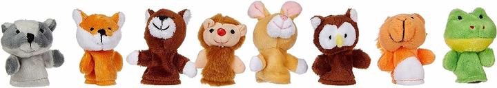 Produktbild Goki Waldtiere Fingerpuppe 8-er Set