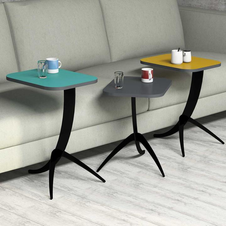 Image du produit Hanah Home Vasilaa (45 x 60 x 30 cm, 45 x 54,5 x 35 cm, 45 x 48,5 x 35 cm)