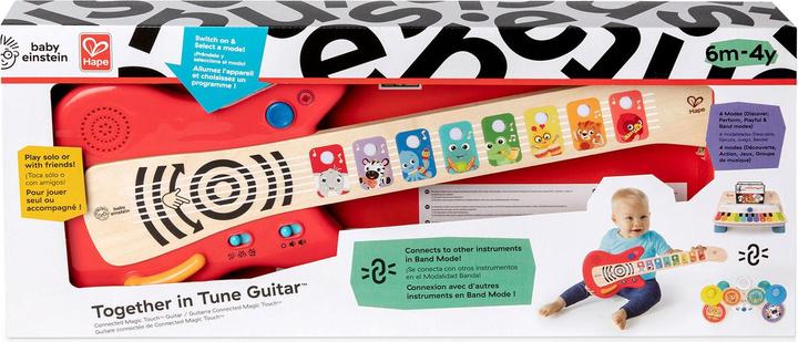 Produktbild Hape Deluxe Magic Touch Guitar (Deutsch, Französisch, Italienisch, Englisch)