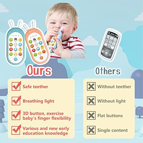 Produktbild Activity Board Babyphone, Smartphone Spielzeug-Handy mit Musik Lichter, Ton, lachende Lieder Dialog, verschiedene