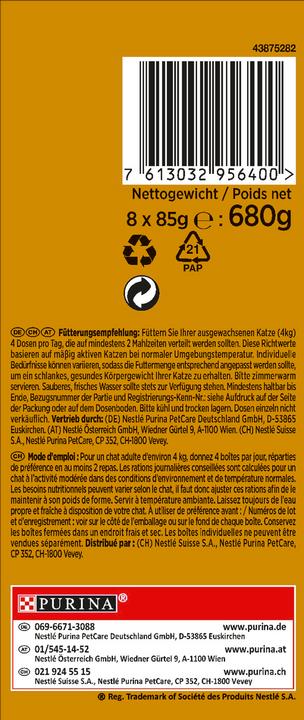 Image du produit Gourmet Or (Adulte, 8 pcs, 85 g)
