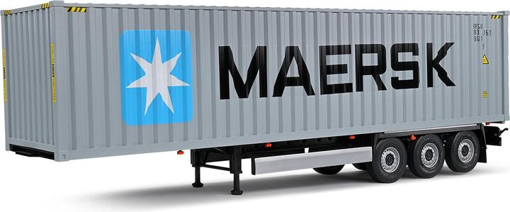 Actual product image Solido 1:24 Container trailer blue