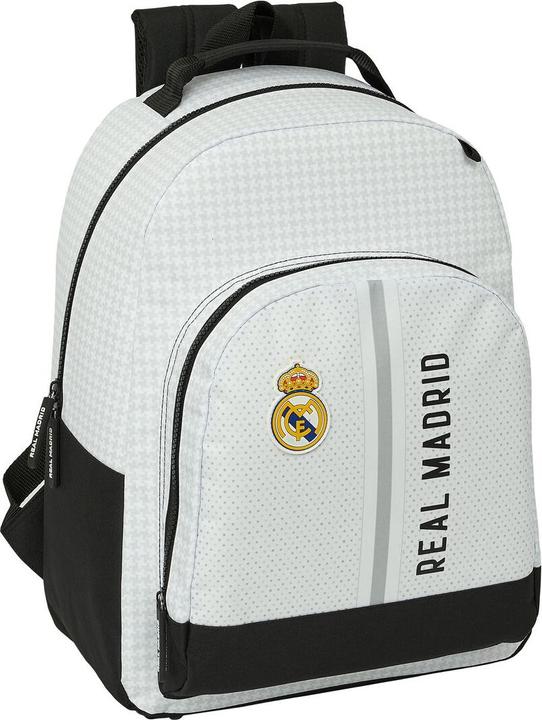 Produktbild Real Madrid CF Schulrucksack Real Madrid C.F. 24/25 Weiss Grau 32 x 42 x 15 cm