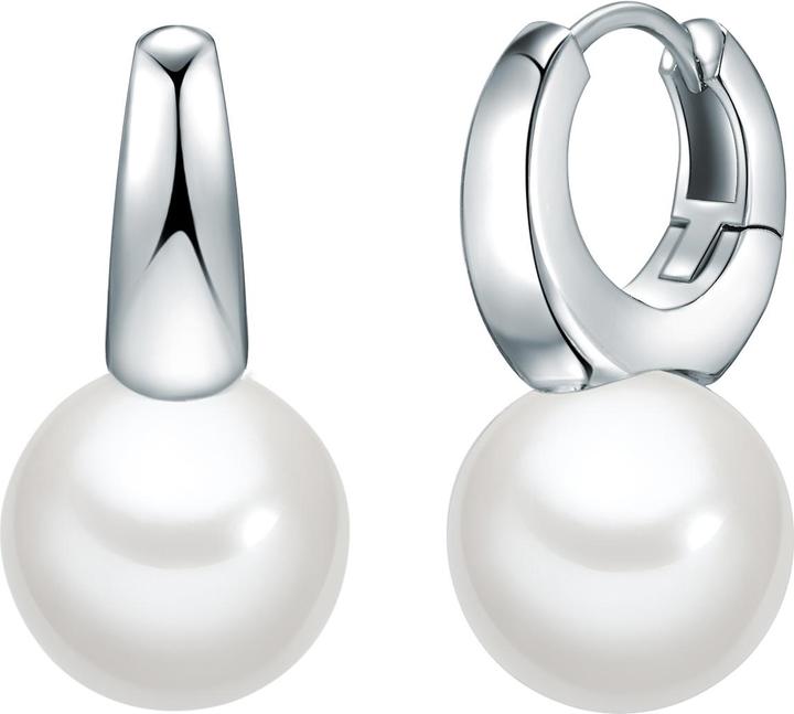Rafaela Donata Damen Sterling Silber Muschelkernperle silber - 30462 (Sterling Silber)