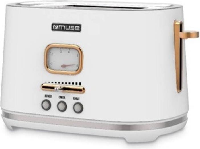 Image du produit Muse Grille-pain MS130 BC acier inoxydable noir