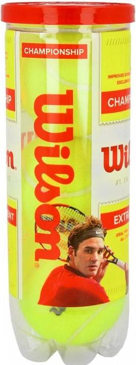 Actual product image Wilson Tennis balls CHAMPIONSHIP 3 pieces WRT100101