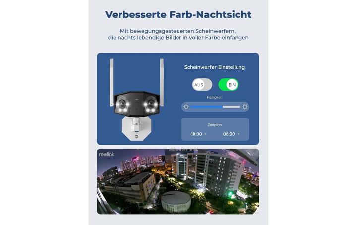 Produktbild Reolink Duo 2 WiFi (4608 x 1728 Pixels)