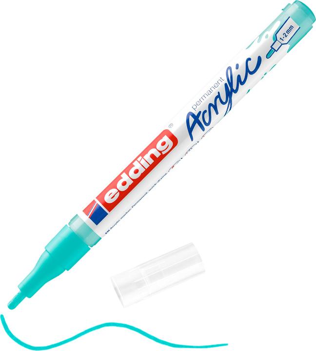 Actual product image Edding Acrylic marker 5300 Fine (Turquoise, 2 mm, 1 x)