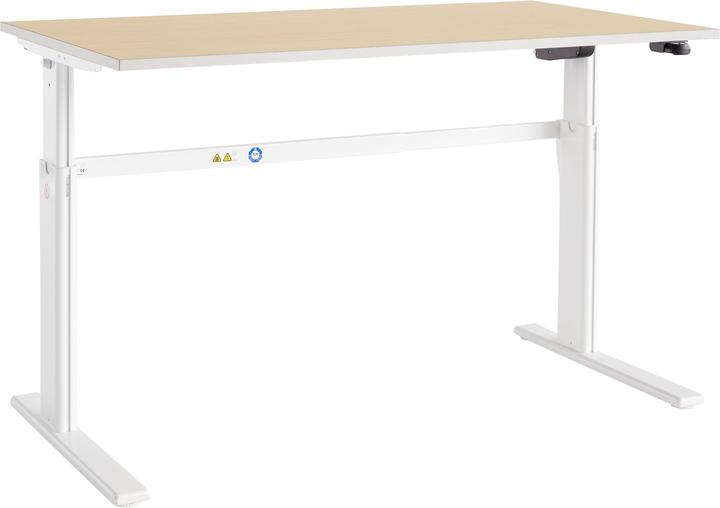 Produktbild Schäfer Shop Select Schreibtisch Moxxo IQ, elektrisch höhenverstellbar, Rechteck, C-Fuss, B 1600 -...