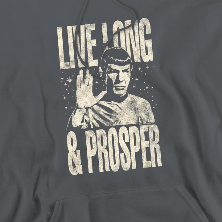 Immagine prodotto Star Trek: The Original Series Prosper Felpa con Cappuccio Spock Uomo (XXL)