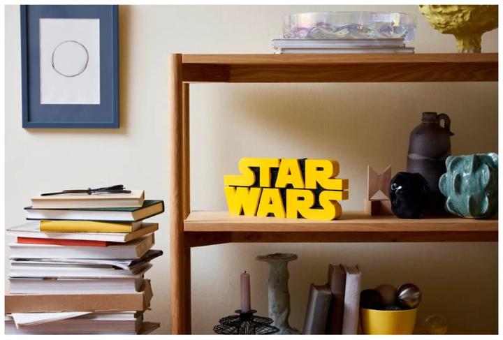 Actual product image LEGO Star Wars™ logo made from bricks (75407, LEGO Star Wars)