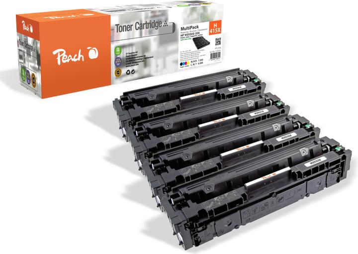 Actual product image Peach Spar Pack Plus Tonermodule ersetzt HP No. 415X