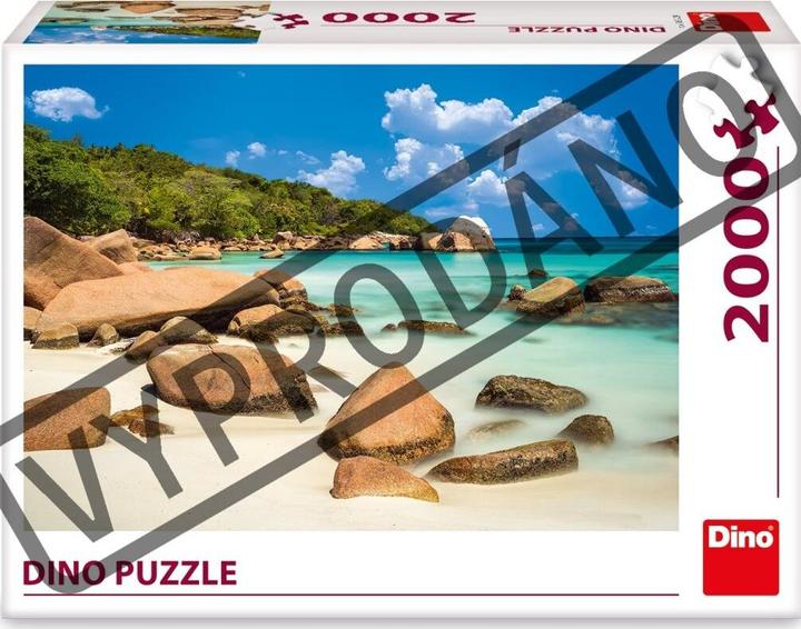 Dino Puzzle 2000 pieces Beach (2000 pieces)