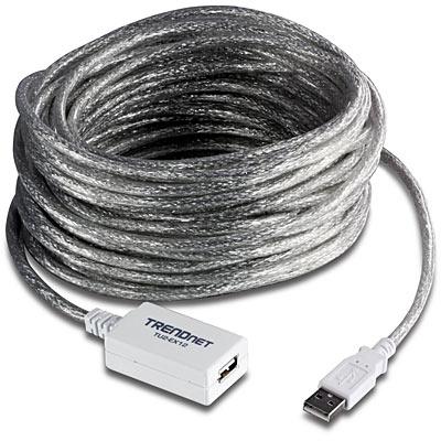 Produktbild Trendnet TU2-EX12 12 Meter USB-2.0-Verlängerungskabel (36 m, USB)