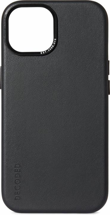 Actual product image Decoded Leather Magsafe Backcover (Apple iPhone 15 Pro)