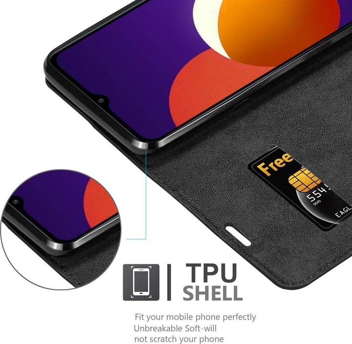 Immagine prodotto Cadorabo Copertina magnetica invisibile del libro (Samsung Galaxy A12)