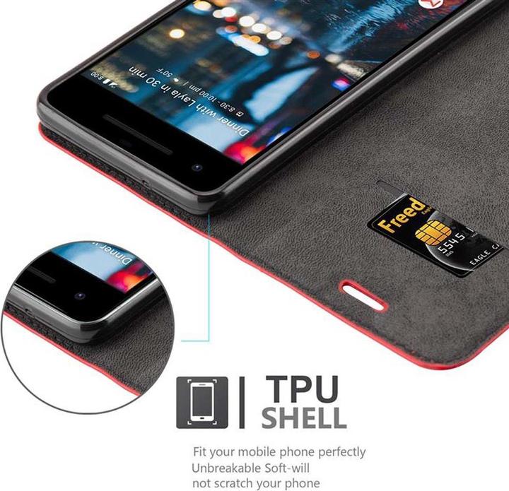 Produktbild Cadorabo Book Invisible Magnet Cover (Google Pixel 2)
