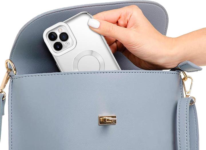 Produktbild Cadorabo TPU Hülle Chrome mit Kameraschutz für Apple iPhone 11 PRO MAX (Apple iPhone 11 Pro Max)
