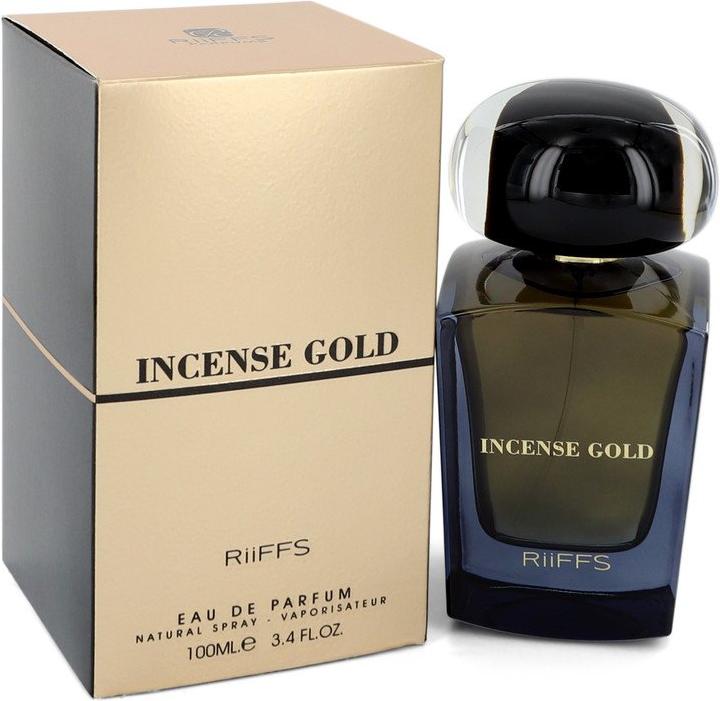 Riiffs Incense Gold by Eau de Parfum Spray (Unisex) 100 ml (Eau de Parfum, 100 ml)