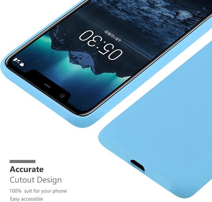 Actual product image Cadorabo TPU Candy Cover (Nokia 5.1 Plus, LG X5)