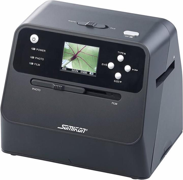 Image du produit Somikon Scanner autonome 3en1 pour photos, diapositives et négatifs (USB)