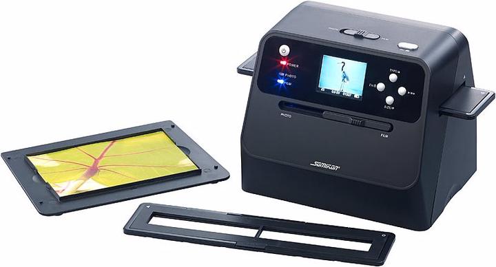 Image du produit Somikon Scanner autonome 3en1 pour photos, diapositives et négatifs (USB)