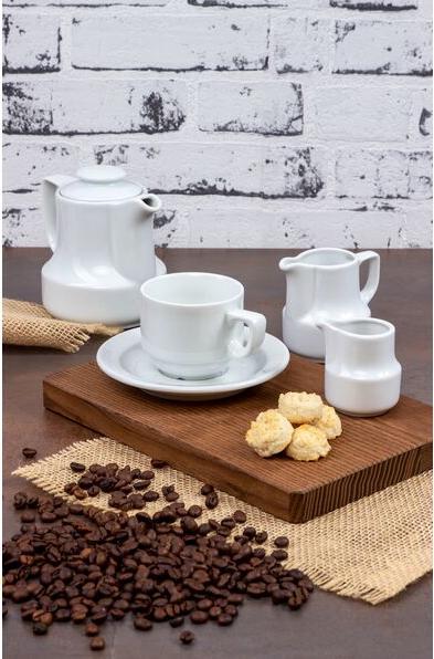 Produktbild Thunres Colour THUN Praktik weiss Platte oval mit Fahne Länge: 360 mm Breite: 255 mm