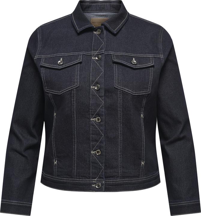 Immagine prodotto Only Polsini con colletto a scomparsa e giacca con bottoni in denim (54)