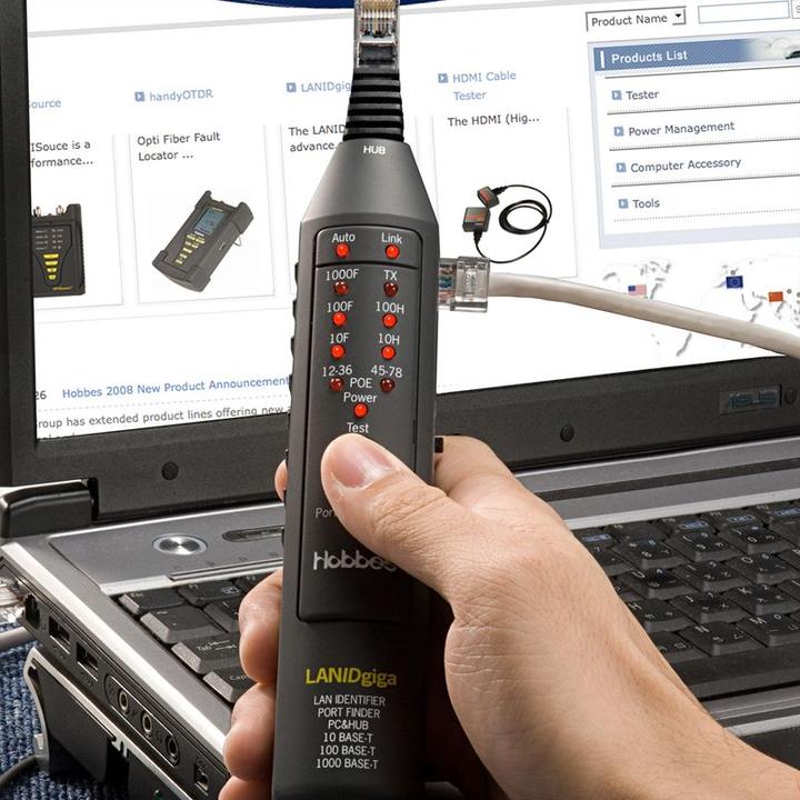 Immagine prodotto Hobbes Tester di rete LAN ID Giga