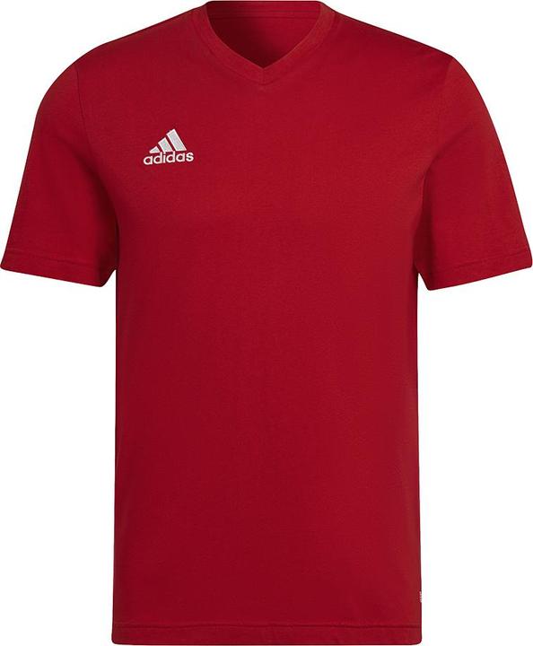 adidas Koszulka ENTRADA 22 Tee HC0451 HC0451 czerwony M (M)