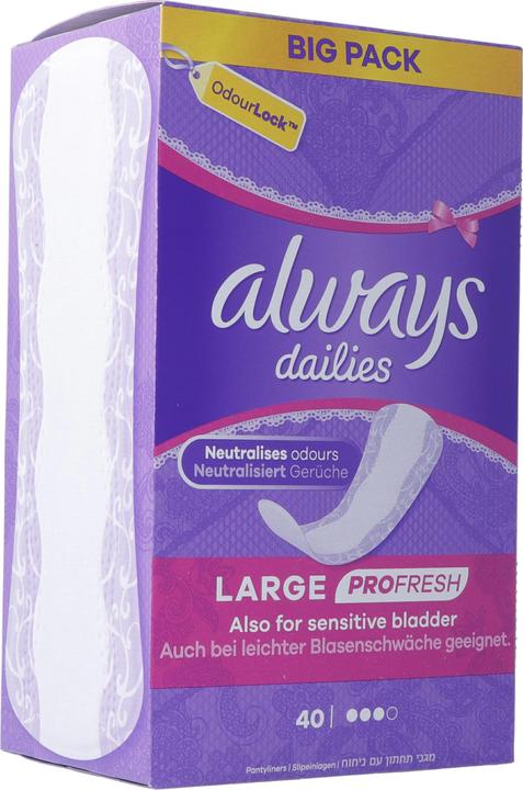 Produktbild Always Profresh (40 x, Slipeinlagen)