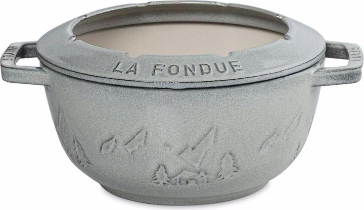 Actual product image Staub Fondue Set (Fondue Bourguignonne, Chinoise Fondue, Cheese fondue, Chocolate fondue)