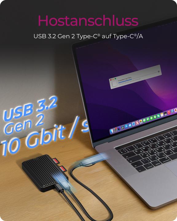 Actual product image Icy Box IB-CR602M-C31 (M.2)