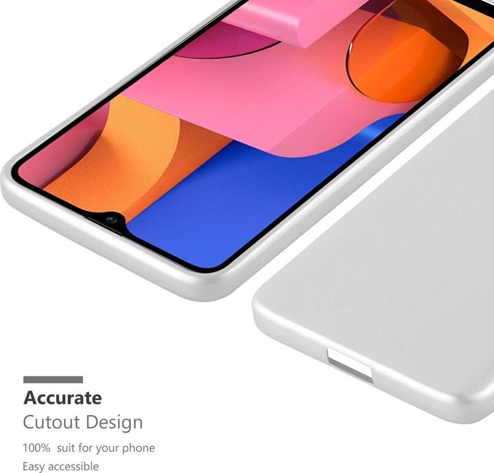 Image du produit Cadorabo Couverture métallique mate TPU (Samsung Galaxy A20s)
