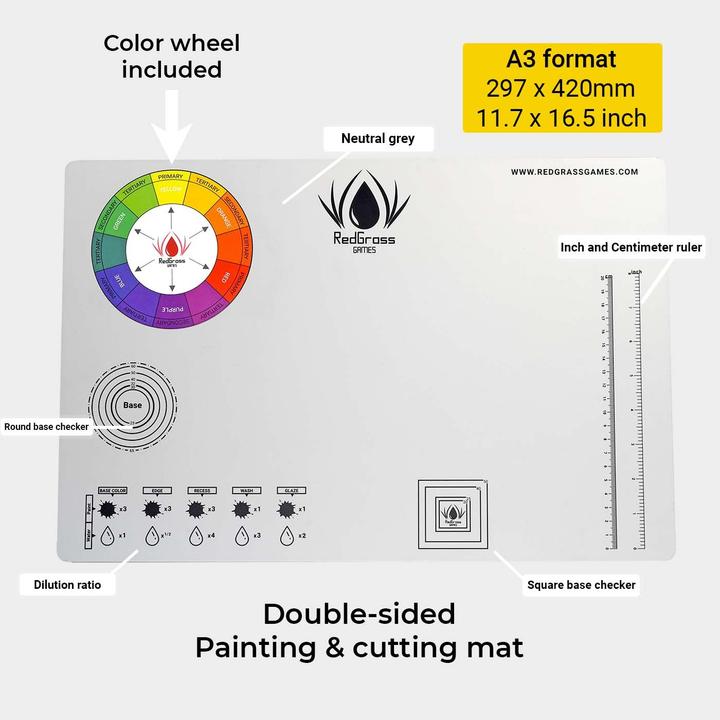 Image du produit Redgrass Tapis de découpe et de peinture