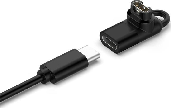 Actual product image Beline Adapter USB-C for Charging Garmin Watches black
