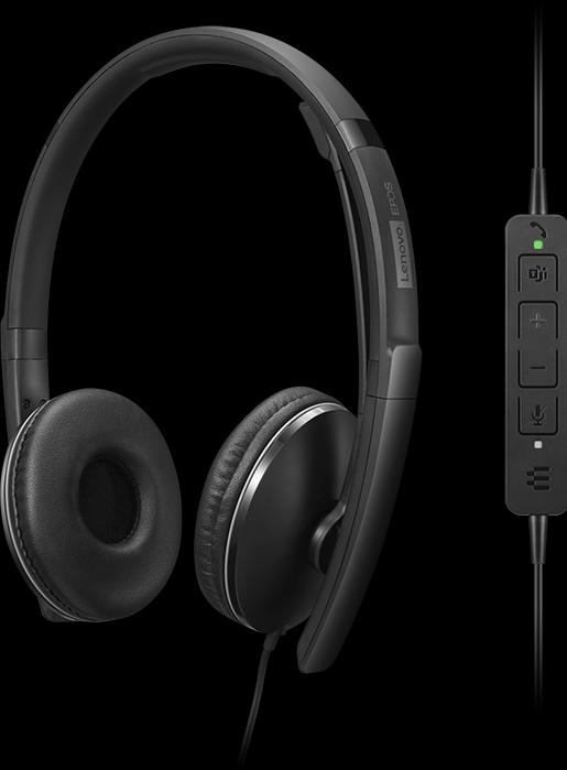 Actual product image Lenovo Wired Anc Headset Gen 2 Teams (Cable, USB-C)
