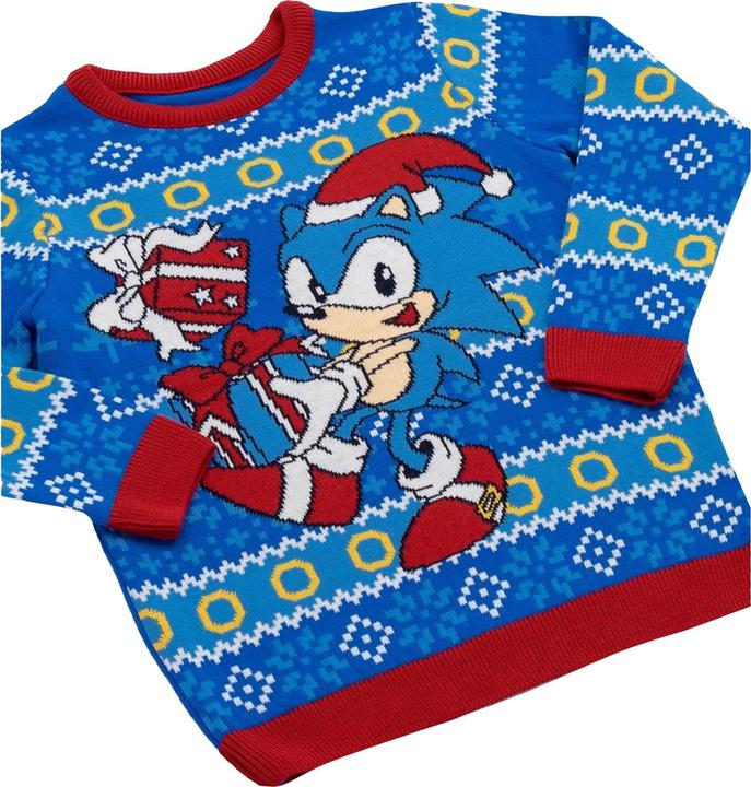 Produktbild Sonic The Hedgehog Pullover weihnachtliches Design (116)