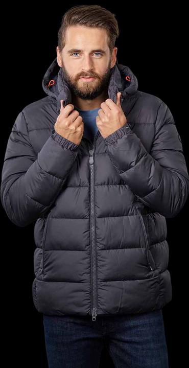 Immagine prodotto Save the Duck Boris Hooded Jacket Grey Black (L)