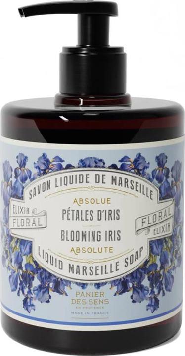 Panier des Sens Savon liquide de Marseille pour les mains Blooming Iris Hand Wash with Coconut Oil 16.9 Fl.oz (Savon liquide)