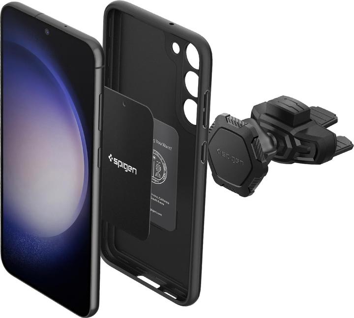 Produktbild Spigen car mount holder for CD input QS24 magnetic - black