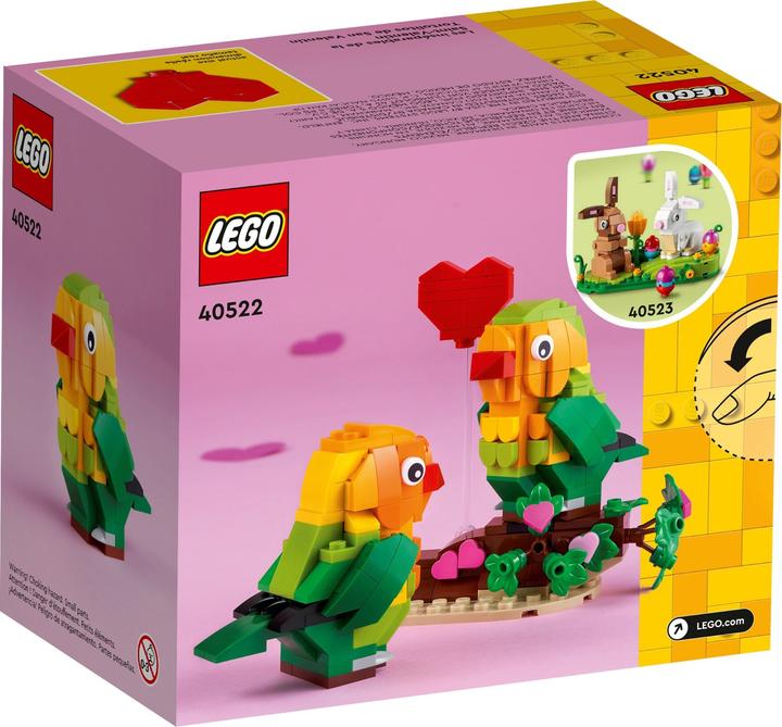 Image du produit LEGO Tourterelles de la Saint-Valentin (40522, LEGO Classic)